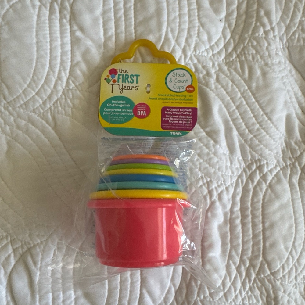 The First Years Stack & Count Cups - Multicolor